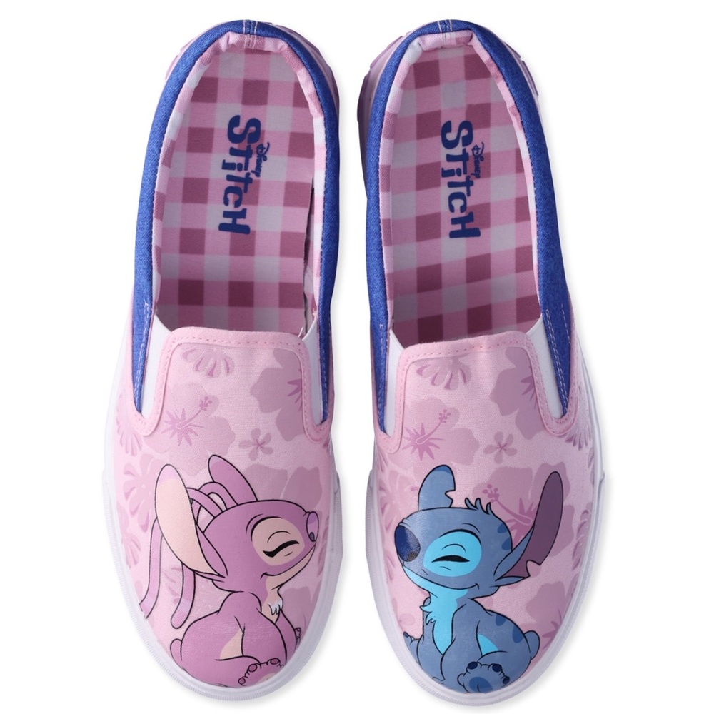 Disney Women’s Stitch Slip-on Shoes - 10.5/11 - Read Sizing - Lilo Stitch Angel